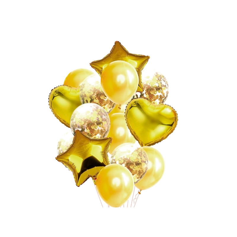 Bouquet De Globos Dorado ⋆ Kboom