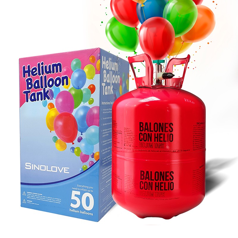 El globo con gas helio para inflar globos, exportar a EE.UU
