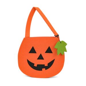 Bolso de Fieltro Calabaza para recolectar dulces