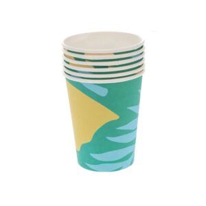 Vasos Hojas Tropicales